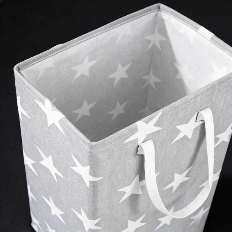 Large Capacity Foldable Laundry Hamper With Long Fabric Handles - Multipurpose Storage Bin For Home, Dorm, And Commercial Use - 75L