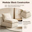 39.43'' Corduroy Sofa