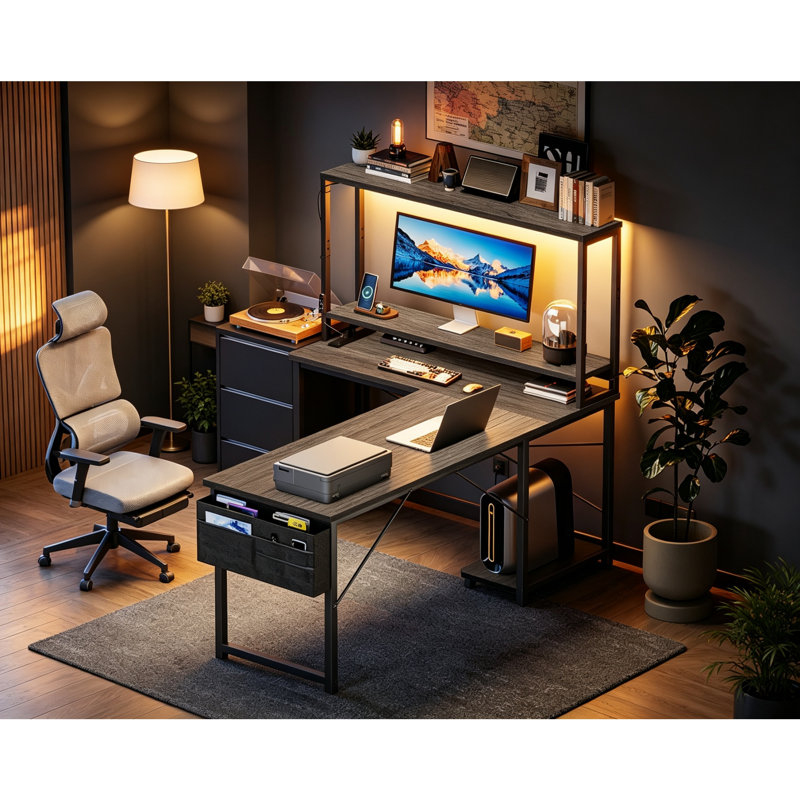 L-Shaped Computer Desk