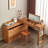 Multi-functional retractable makeup vanity table