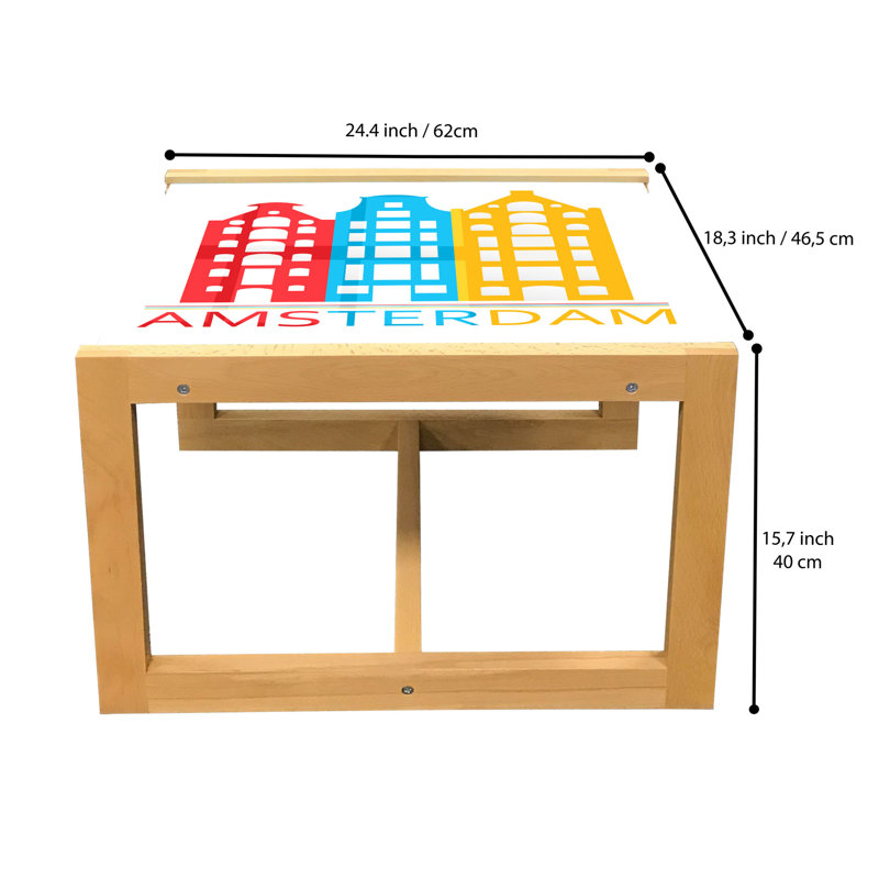 Jahrod Sled Coffee Table, 62cm H x 46cm W x 40cm D