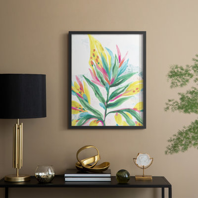 «Tropical Leaf Fresco II»