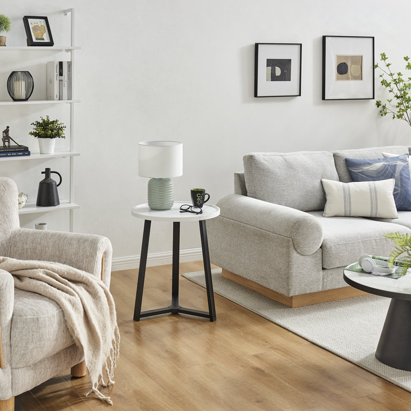 Table de bout Jissie, Blanc