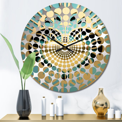 Wendla - Horloge murale abstraite romantique