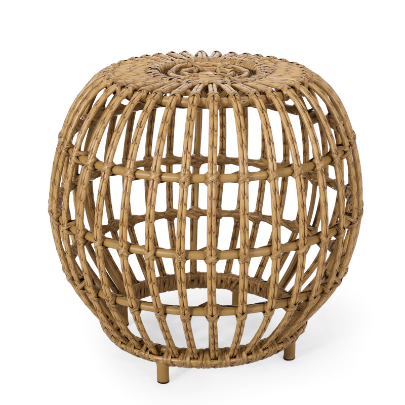 Table d'appoint brune - pièce habilement fabriquée à la main, l 29,50 po x P 29,50 po, H 15,30 po, saveur instantanée de rénovation, travail de précision fait à la main, mise à niveau facile