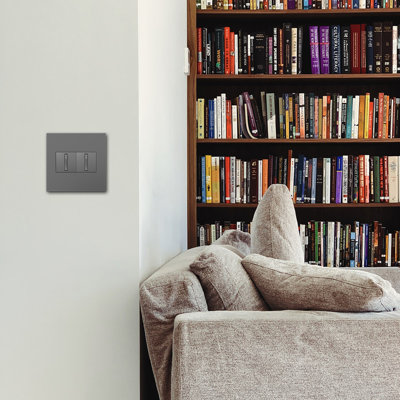 Adorne® 2 - Gang Rocker Wall Plate
