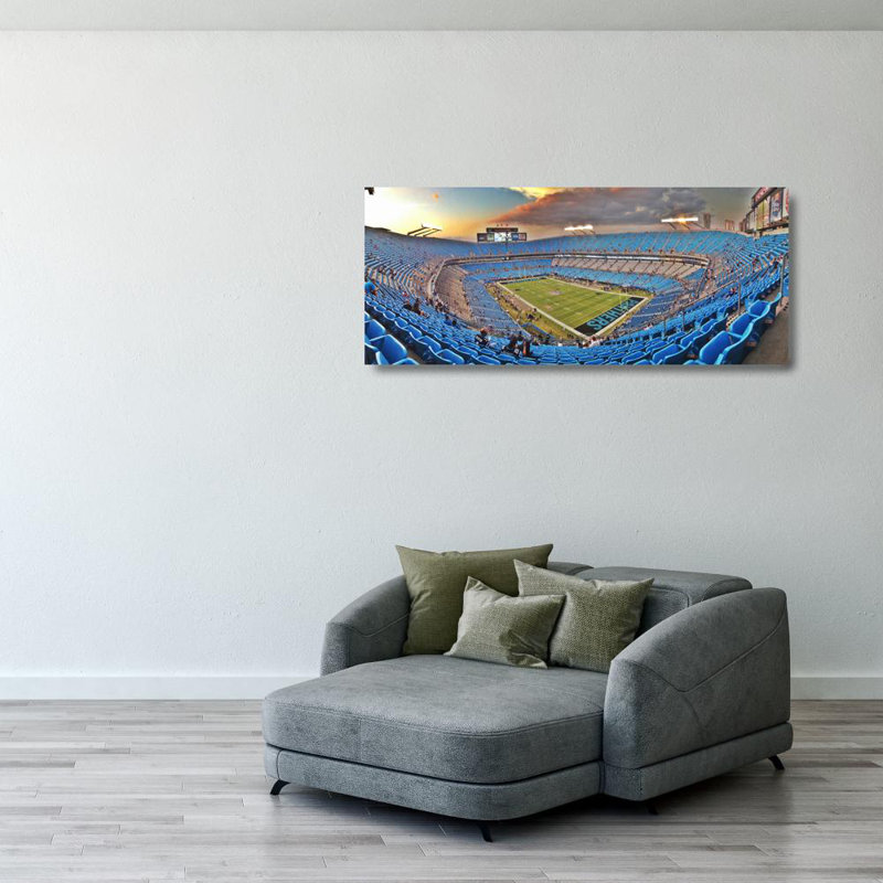 Bank of America Stadium, H 17 po x l 40 po