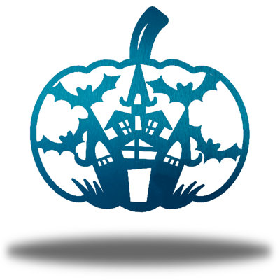 Décoration murale d'Halloween citrouille Dhiman Spooky House