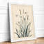 Reeds and Dragonflies Botanical - Framed Print-1076564497-1076564506