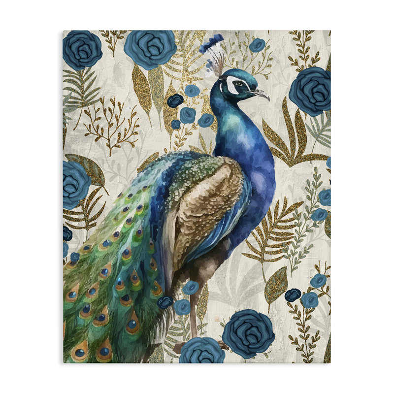 «Peacock Pride Botanicals», conception de Kim Allen, H 20 po x l 16 po