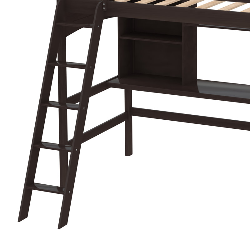 Lit mezzanine simple Hauck Kids, Espresso