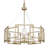 Newlin 5-Light Steel Dimmable Drum Chandelier -732996591