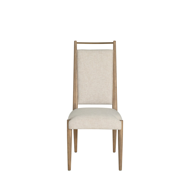 Highland Oak High Back Dining Side Chair, Dawn