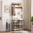 Aarran Hall Tree with Shoe Storage and 9 Hooks,Shoe and Coat Rack