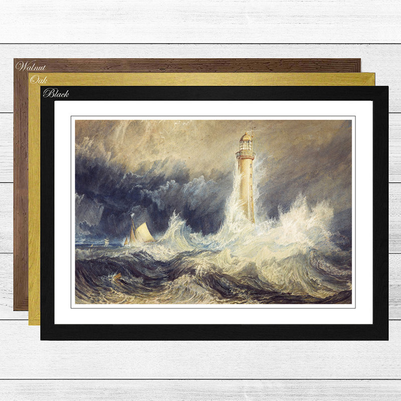 J.M.W. Turner - Single Picture Frame Painting, Walnut