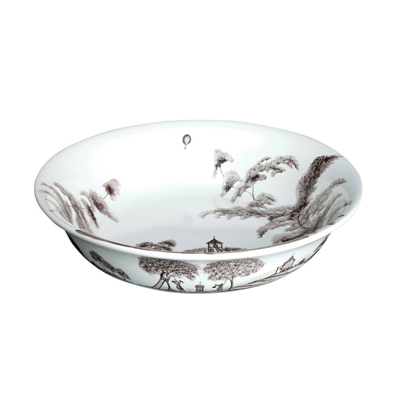 Country Estate Serving Bowl, Flint Gray, 10"