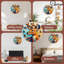 Horloge murale cerf