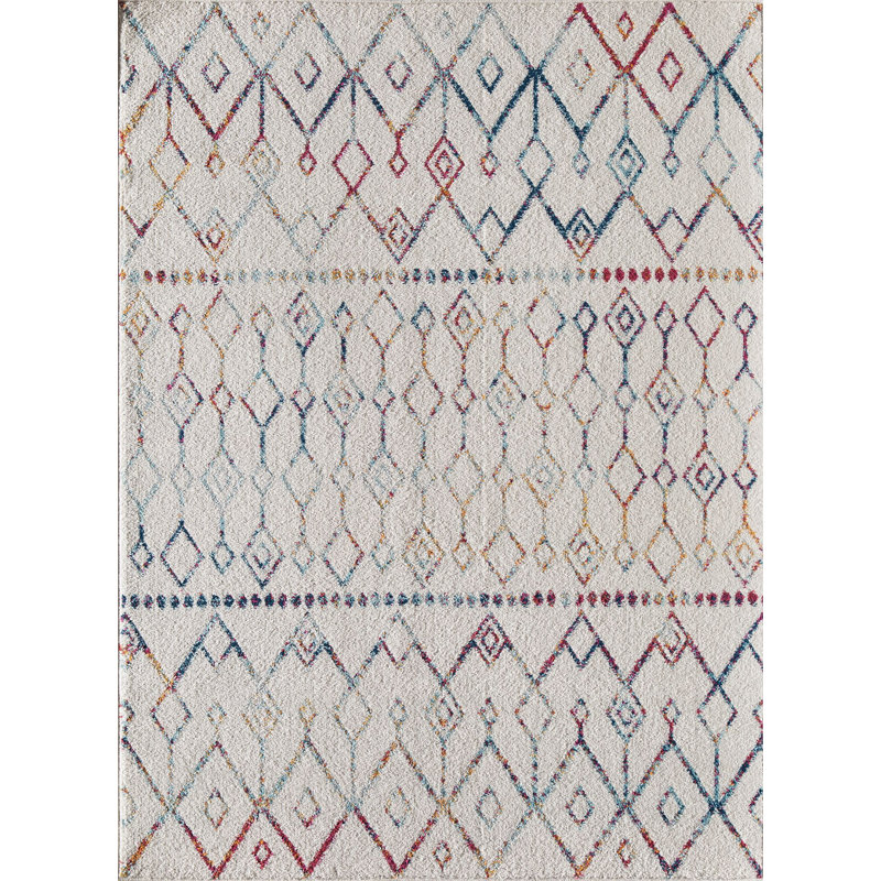 Ildiko Knox Tribal Confetti Mix Area Rug, Rectangle 2'6" x 4'