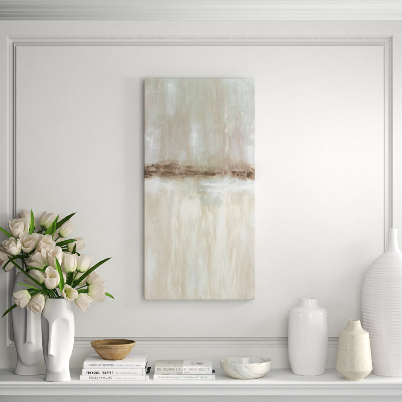 Mutual Impression III Print by Beverly Fuller, 48" H x 24" W