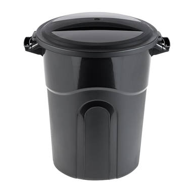 Redmon - 13.2 Gallon Garbage Bin with Latch on Lid