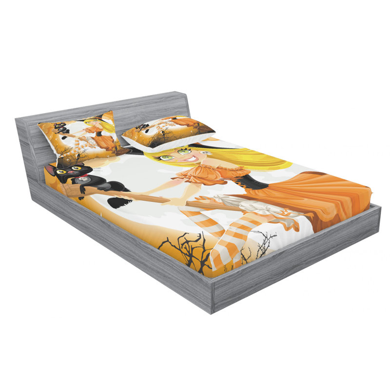 Microfiber Sheet Set, Full Sheet Set with Fitted Sheet