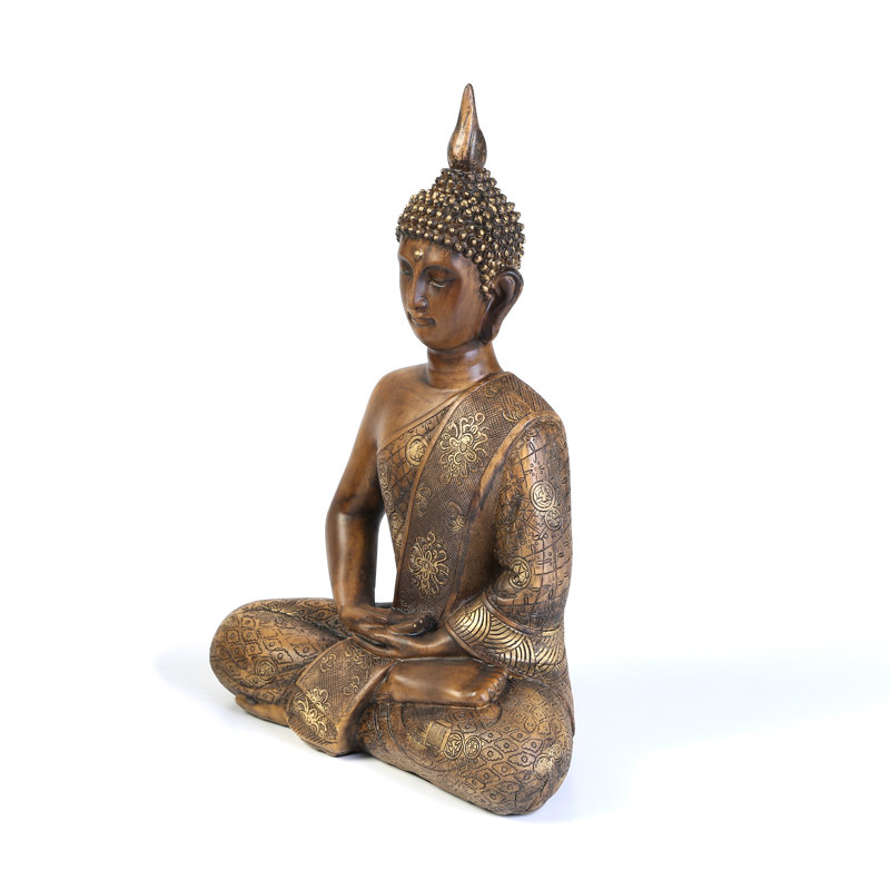 Thai Sitting Buddha Figurine