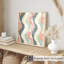 «Abstract Abstract Groovy 70s Pattern V Retro», reproduction d'art non encadrée-121891912