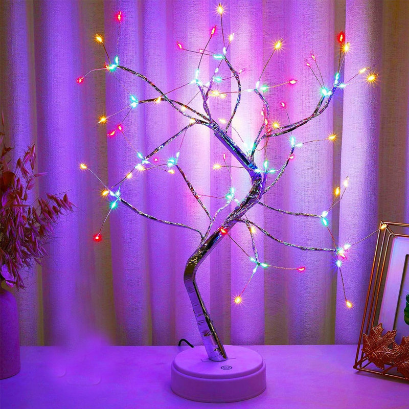 Lampe de table DEL Bonsai Fairy Tree