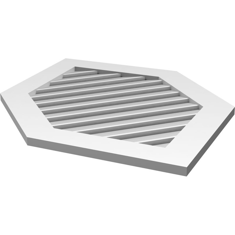 Pente verticale verticale en uréthane Signature, H 1 po x l 26 po x L 42 po