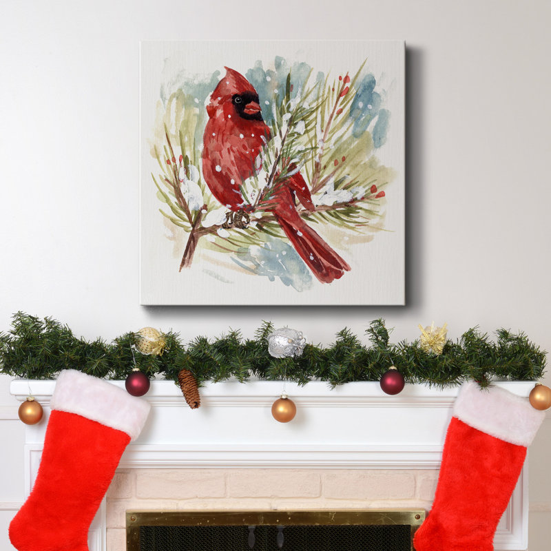 The Cardinal I-Premium Gallery Wrapped Canvas - Ready To Hang, 40" H x 40" W x 1" D