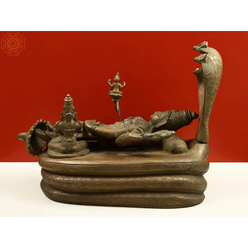 Figurine Shesha-Shayi Vishnu Madhuchista Vidhana