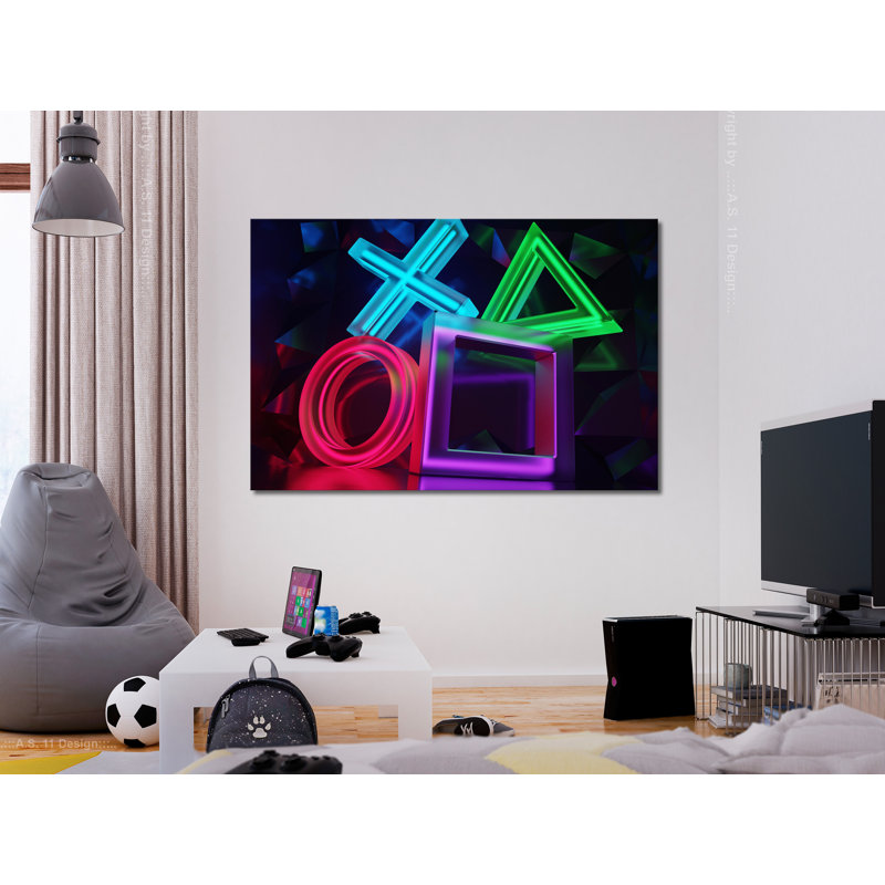Time To Fight Wide - Wrapped Canvas Print, 60cm H x 90cm W