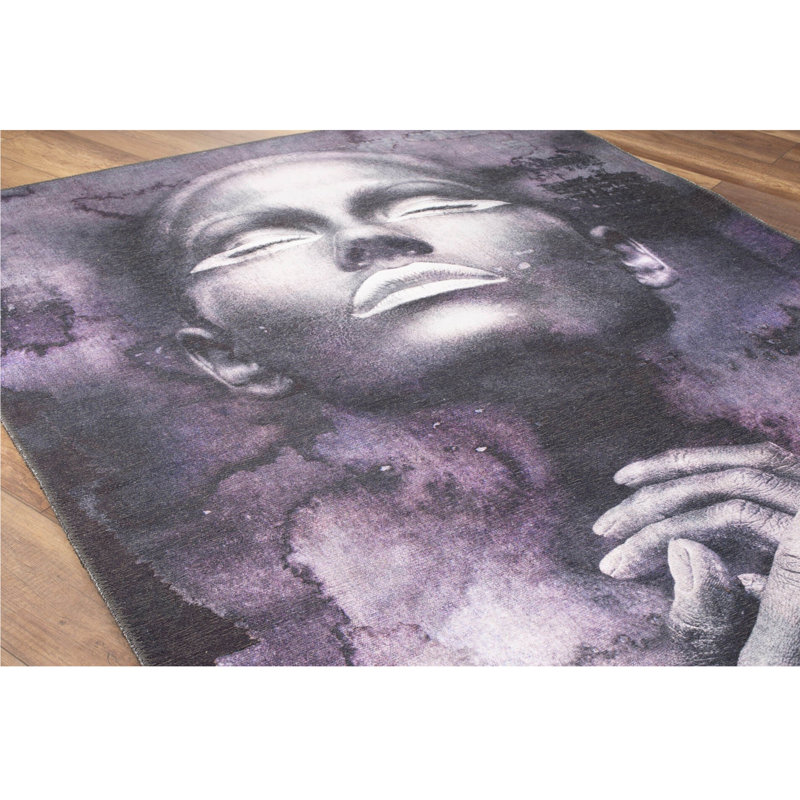 Luxurious Machine Washable Carpet, 100% Polyester, 7.5 x 10.8 Feet | Pile Height: 0.2 Inches, 1850 g/m² | Recycled Poly Cotton Underside, Easy Care, Perfect for Living Room & Bedroom, Soft & Durable Design