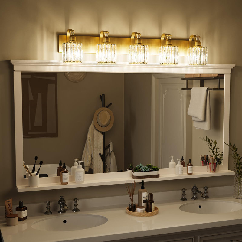 Luminaires de salle de bain en cristal, 5
