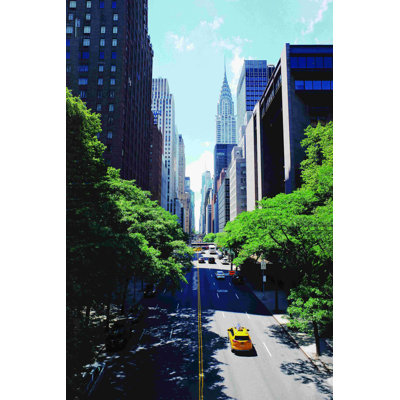 Nyc City Stree - Photographie sur toile tendue