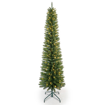 Parfait pour les petits espaces! Ce sapin de Noël vert de 6 pi avec 150 DEL blanc chaud apportera la magie des Fêtes à votre appartement ou condo. Assemblage et rangement faciles. Magasinez maintenant!