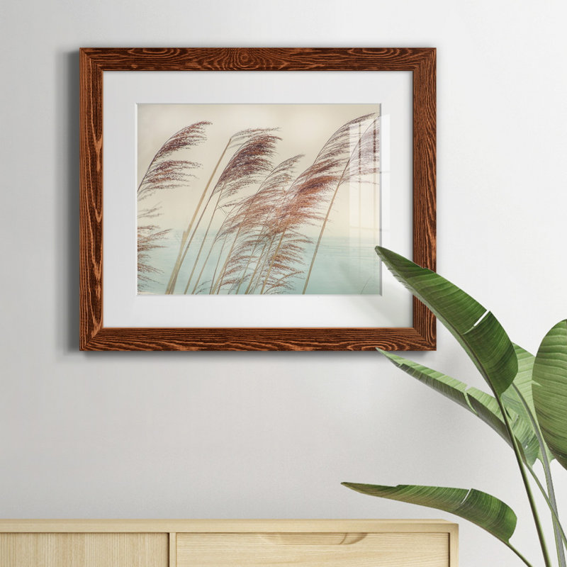 Windy II par J Paul - reproduction de photo sur papier encadrée, H 24 po x l 18 po x P 1,5 po, Brun