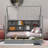 Antiope Kids Bed with Storage Shelf-2091662440-2091662446