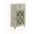 Ceara White Finish Accent Table
