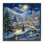 Snow Covered Village Framed Giclee, design by Creative Studio-1363553413-1363553415