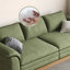 Coussin modulaire vert 100% polyester-526397609