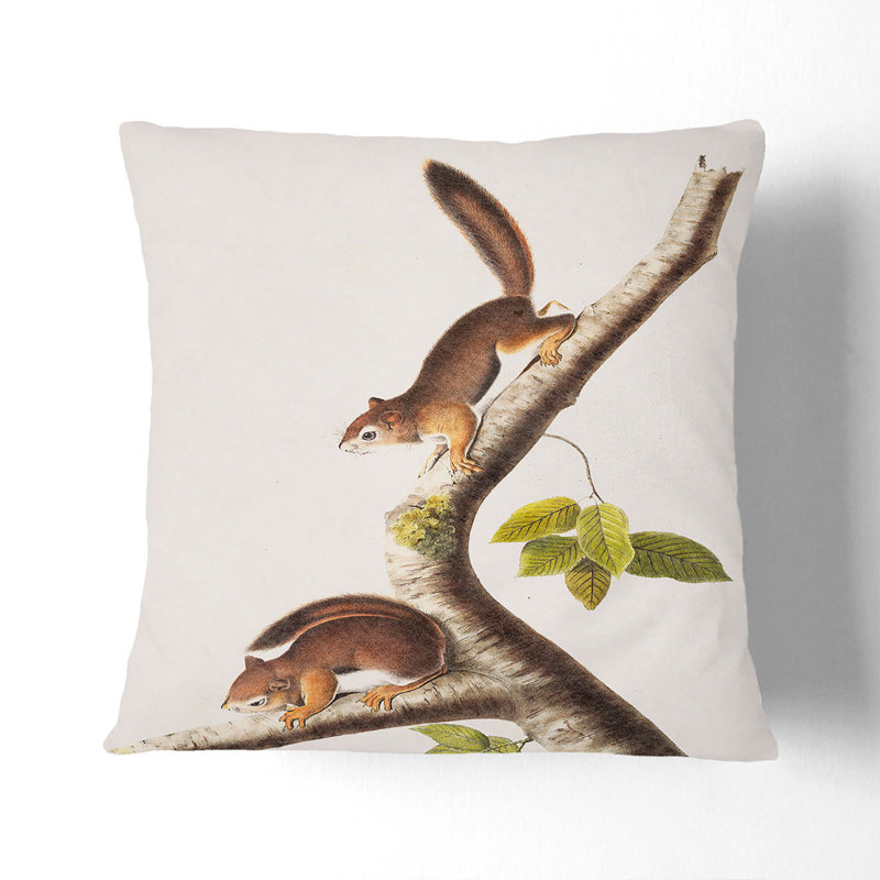 Floral Square Cushion, Stone, 55cm H x 55cm W x 20cm D