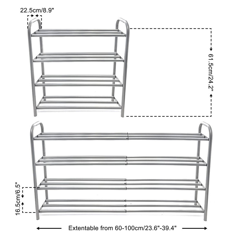 20 Pair Shoe Rack