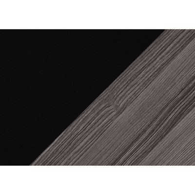 3 pièces pour un choix décoratif - tables basses, tables de bout et d'appoint, surface de vie moderne en stratifié noir et gris,