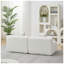 Ensemble de canapé modulaire avec coussins Chenille-601015586