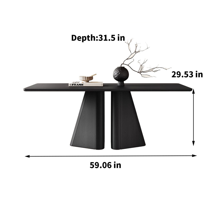 Ayalah, H 29,53 po x L 59,06 po x l 31,5 po