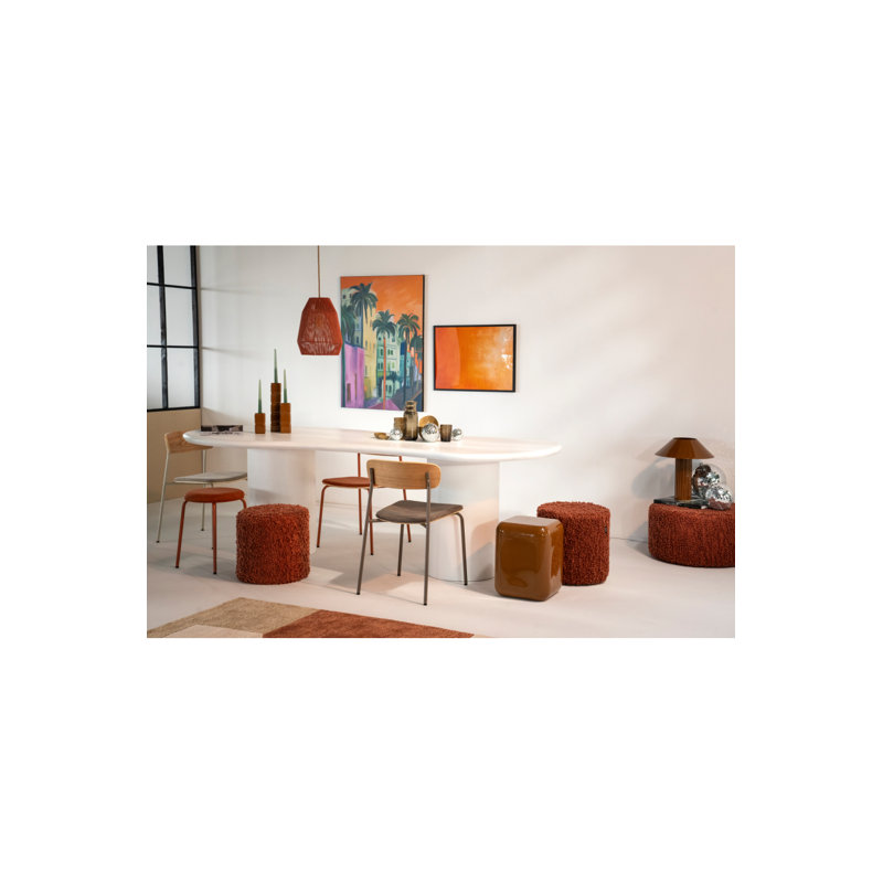 Accent Stool, Mustard