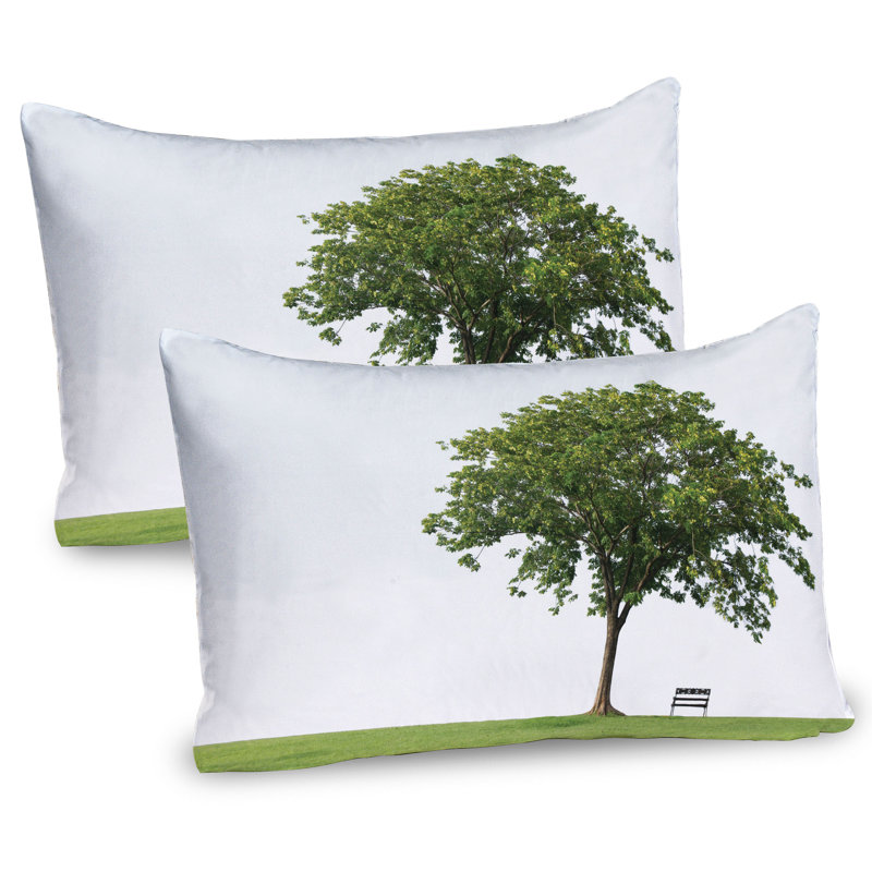 Ensemble de 2 taies décoratives Ambesonne Green, H 20 po x l 30 po