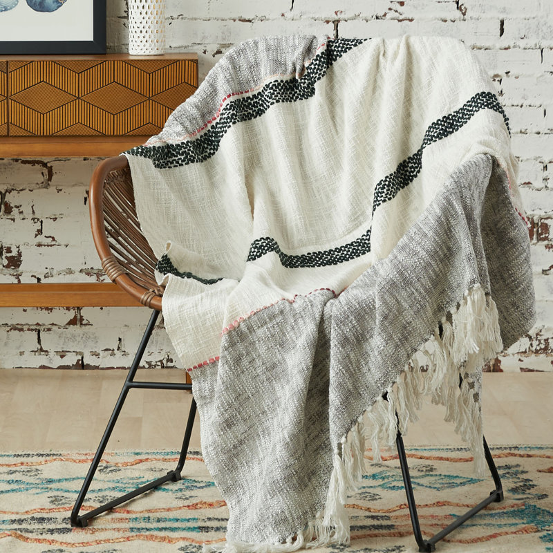 Clemons Throw, Boulder/Black/Azalea