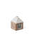 Gingerbread 4.7'' H Stoneware Tabletop Lantern